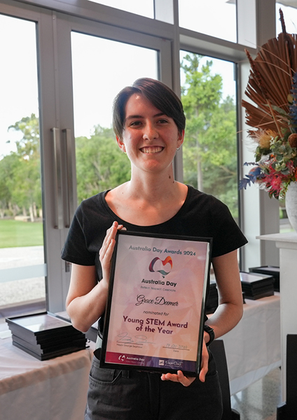 Australia Day Awards 2024 - Young STEM Award of the Year – Ms Grace Deemer