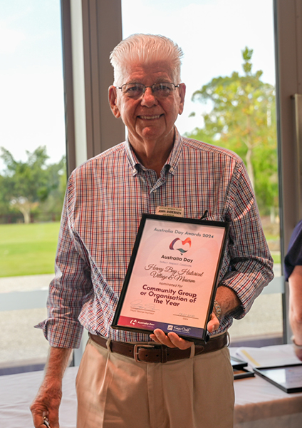 Australia Day Awards 2024 - Community Group or Organisation of the Year – Hervey Bay Historical Village and Museum