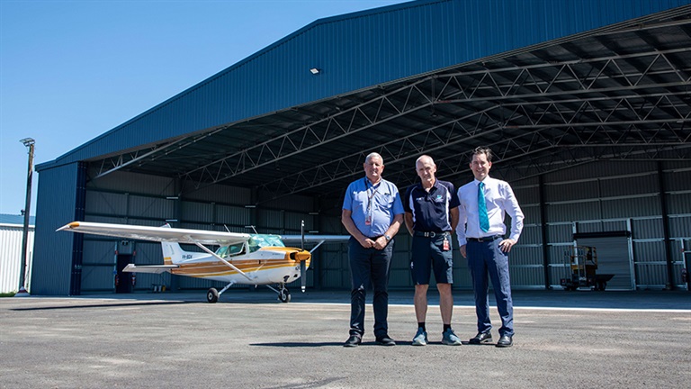 Lady Elliot Hangar at Hervey Bay Airport