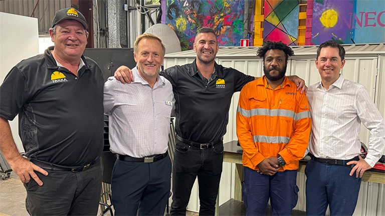 Group promoting Jobs Ready Program