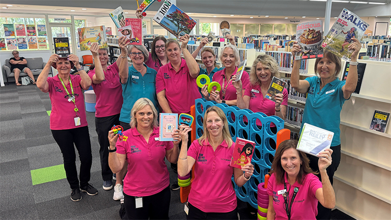 Fraser Coast Libraries staff