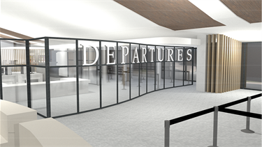 Artist's impression of Hervey Bay Airport upgrade