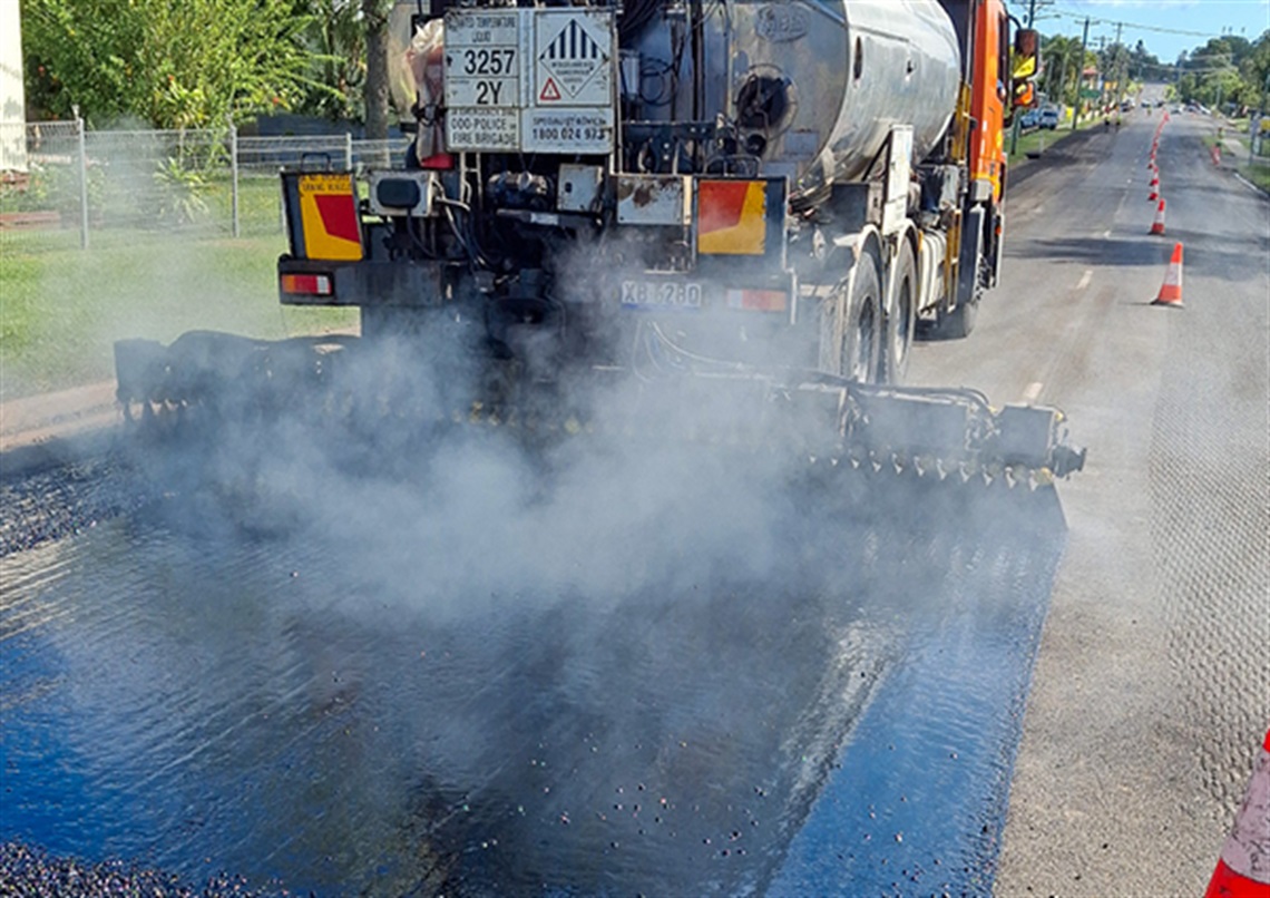 Asphalt resurfacing