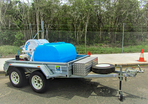 Council spray trailer
