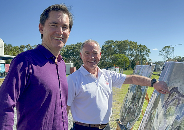 Hervey Bay pump track shifts into high gear