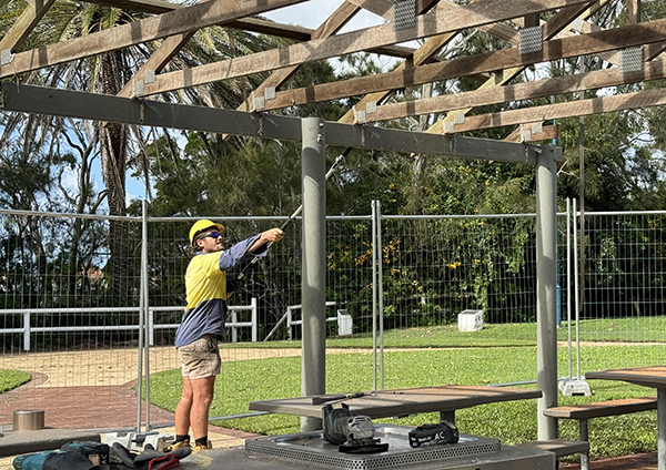Dayman Park upgrades underway
