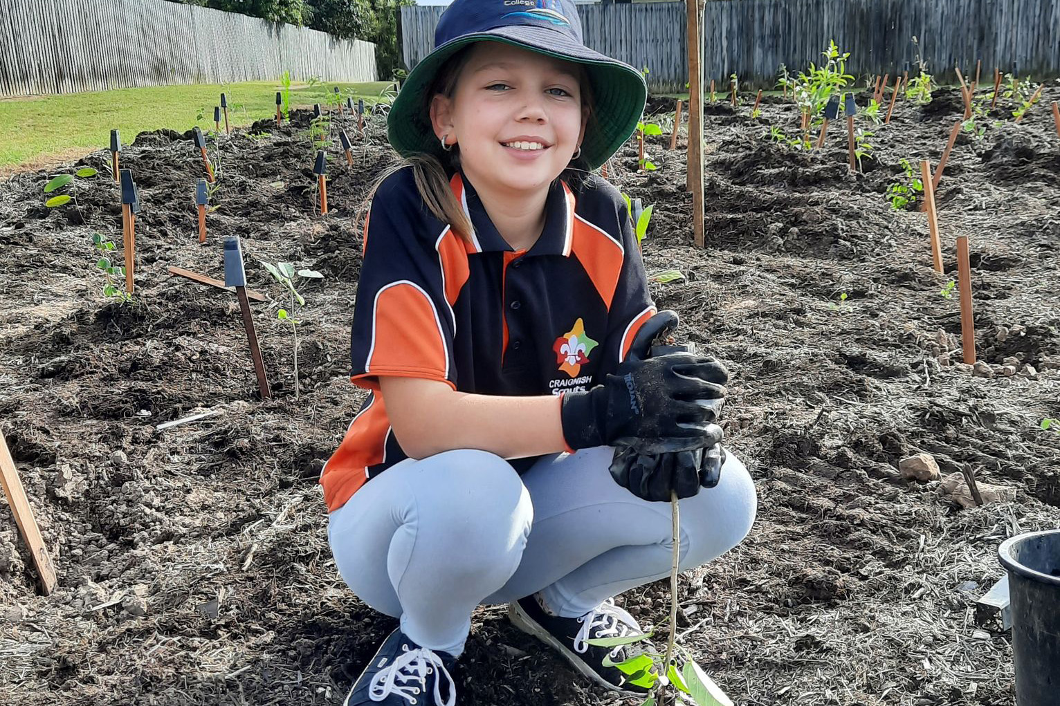 Tree Planting kid