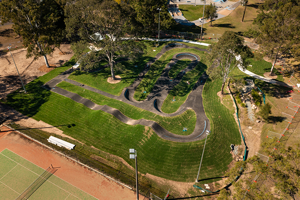 Maryborough pump track Anzac park