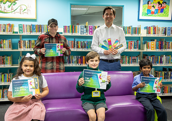 Libraries bookmark winners