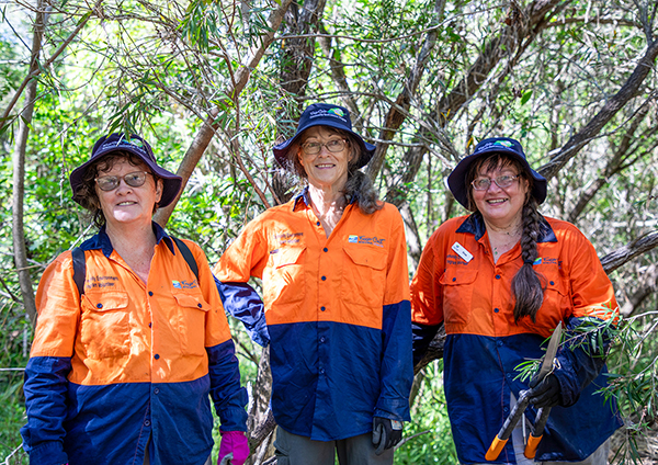Join our bushcare volunteers
