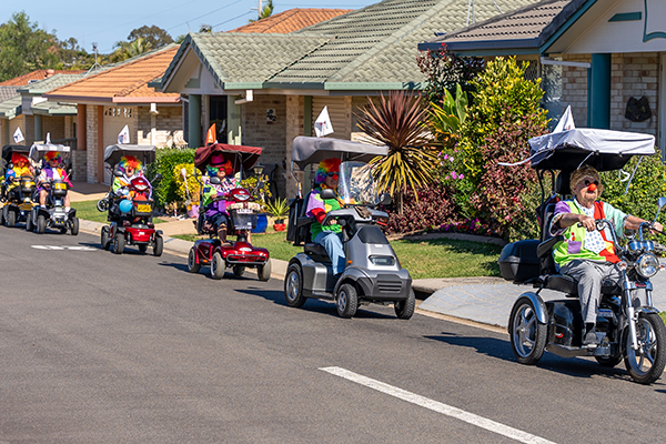 Fraser Shores 1 Mobility Scooter Club