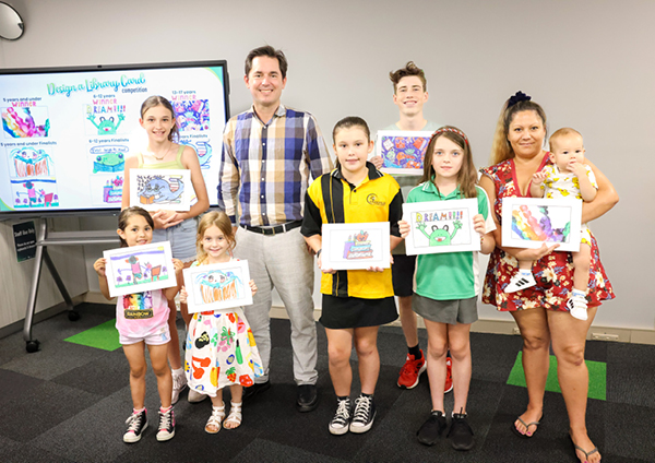 Design a library card competition winners 2022 media release 600x424