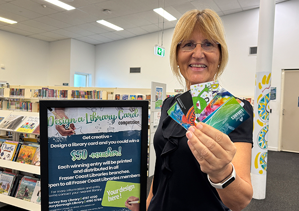 Design a library card competition