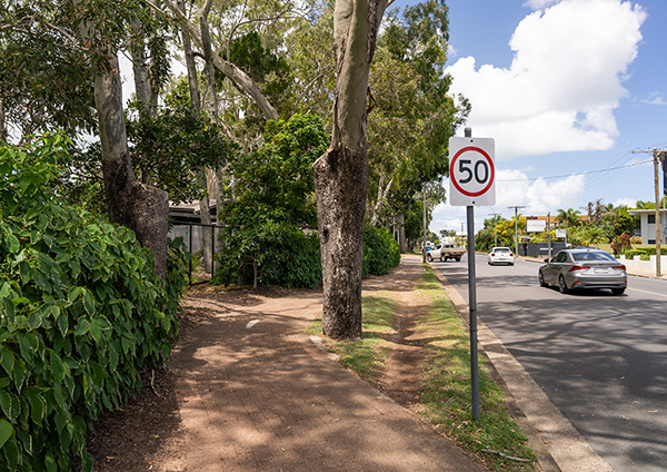Esplanade speed zone