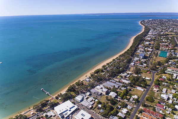 Hervey Bay aerial