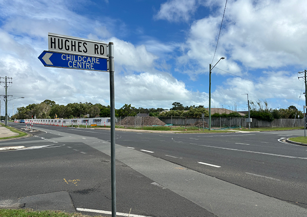 Hughes Road traffic lights