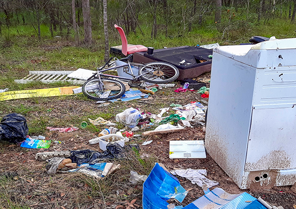 illegal dumping