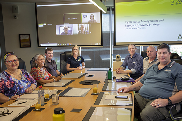 K'gari waste management and resource recovery strategy workshop