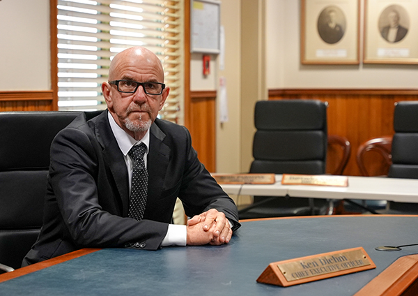 Fraser Coast Regional Council CEO Ken Diehm