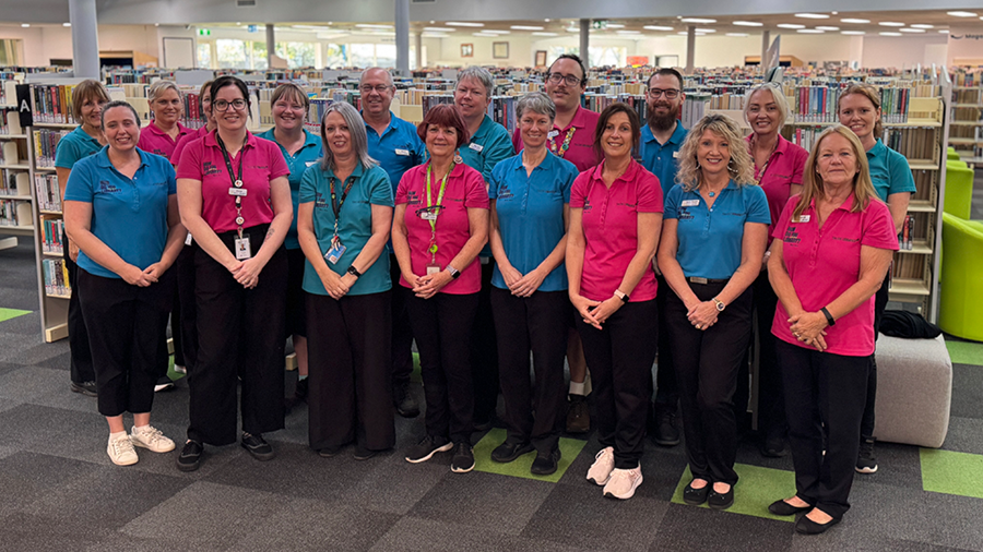 Library staff