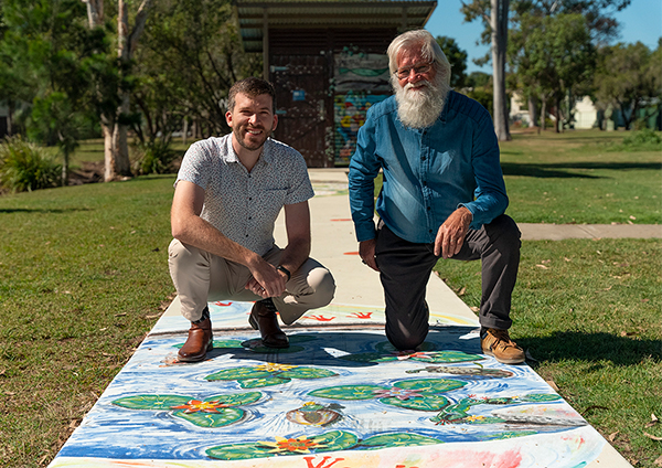 Lupton park, mural