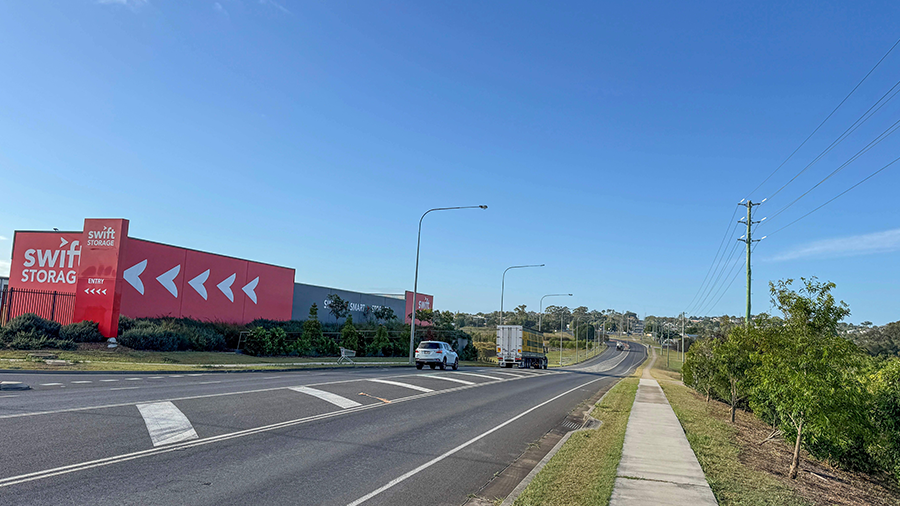 Stretch of road on Main Street