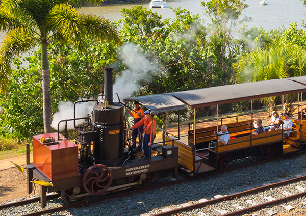 Mary Ann steam train