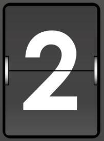 Number 2, two