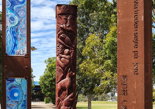 Peace poles 600x424 media release