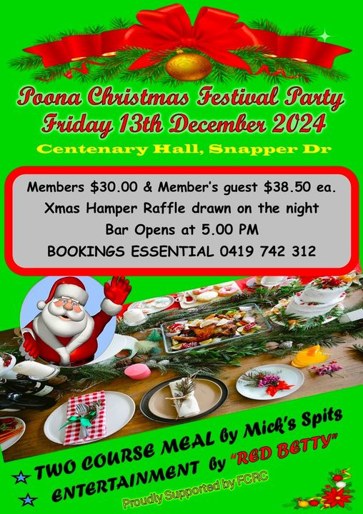 Poona Christmas Festival Party