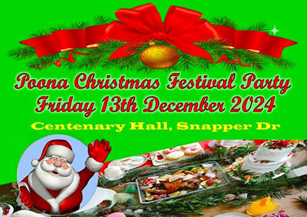 Poona Christmas Festival Party
