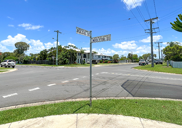 Pulgul ST and Moolyyir intersection, Urangan