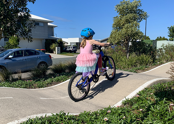 Pump track example