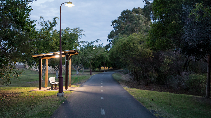 Rail Trail lighting