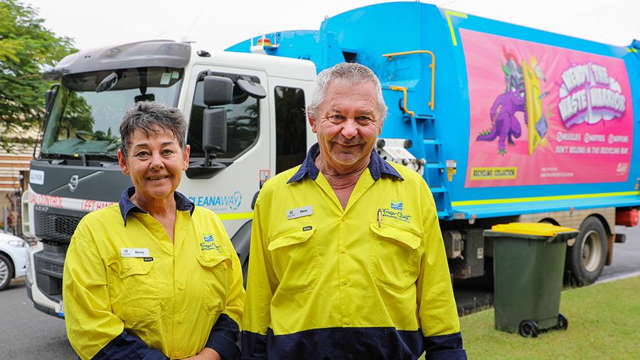 Recycling support officers