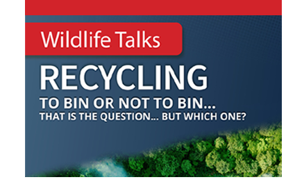 Recycling wildlife talk