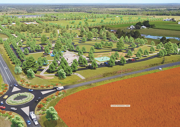 Sports precinct 600