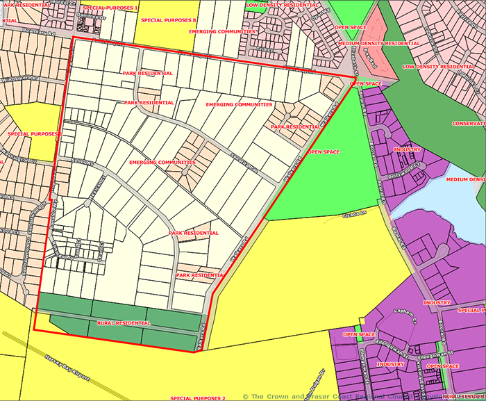 Map Of Urangan Hervey Bay Urangan South Local Area Plan – Fraser Coast Regional Council