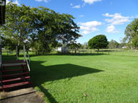 Tinana Hall backyard