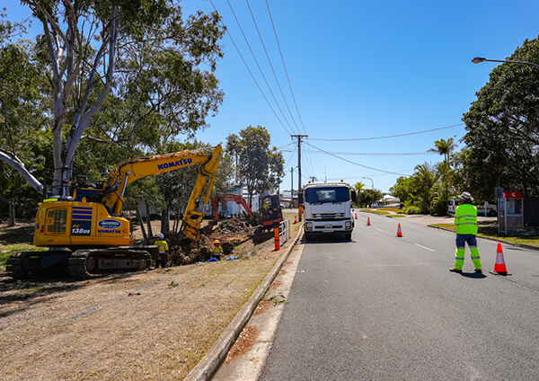 Road upgrade in Torquay
