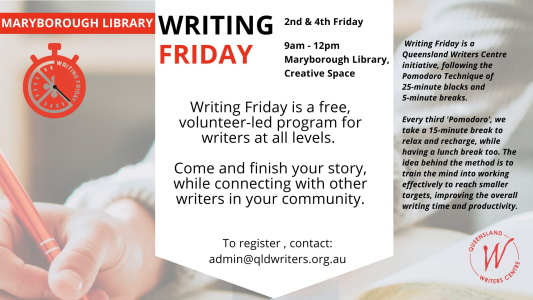 Writing Fridays slide