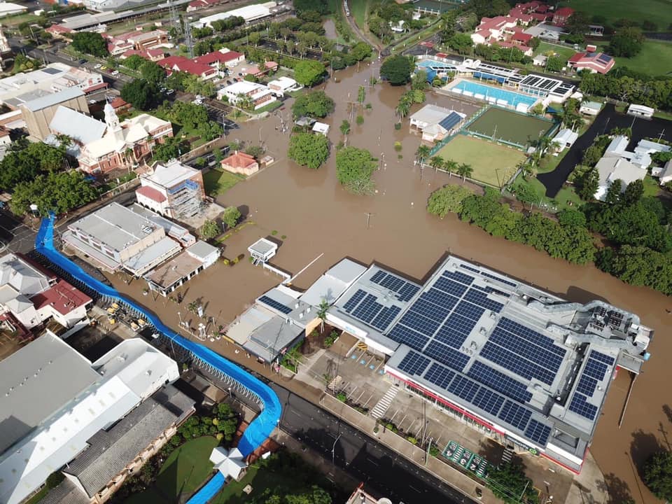 Maryborough flood to be bigger than last month’s flood Fraser Coast