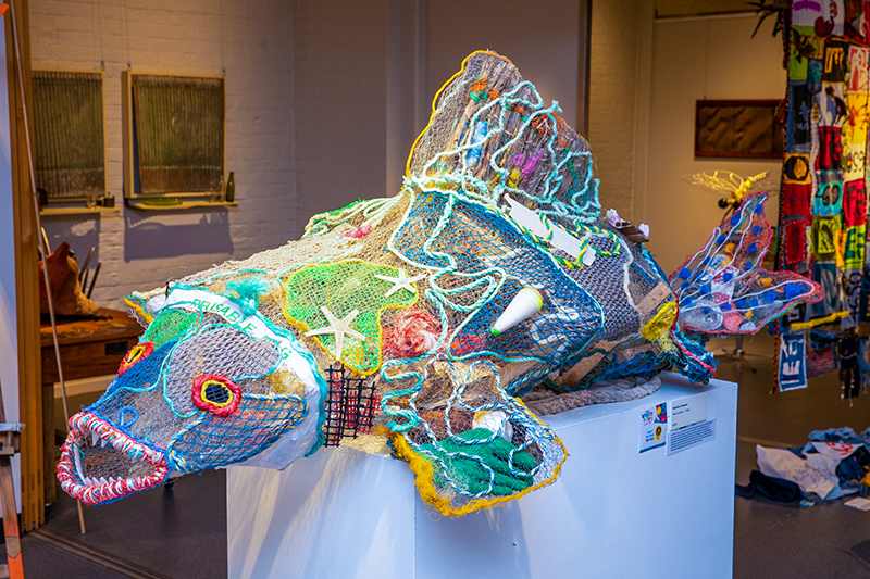 1st - Over 18 - Marine Debris Debi by Heather Johnston