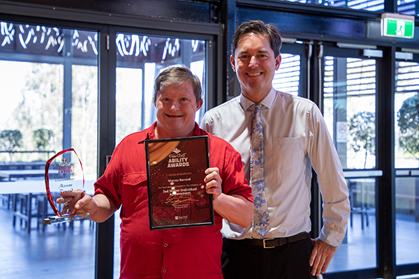 Ability Awards 2025 - Ted Weber Individual Achievement - Marcus Renaud