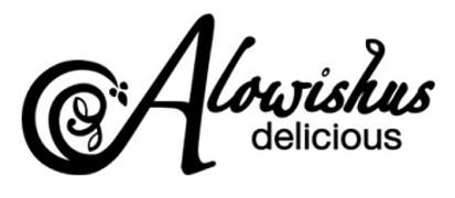Alowishus delicious logo