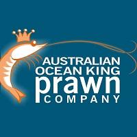 Australian ocean king prawn company logo