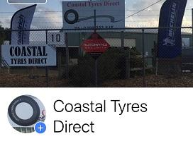 Coastal Tyres Direct business card