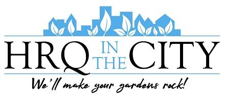 HRQ in the city logo