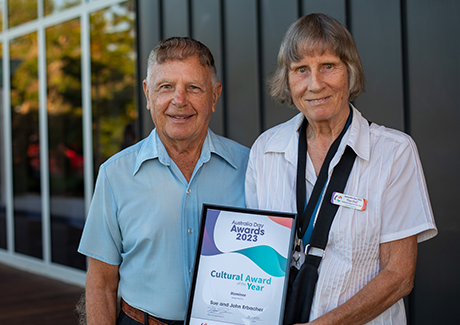John and Sue Erbacher - Cultural Award 2023