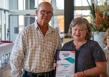 Recipient - Volunteer of the year - Jenny Elliot
